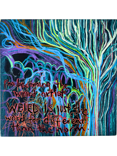 I'm Becoming the Weird Artist